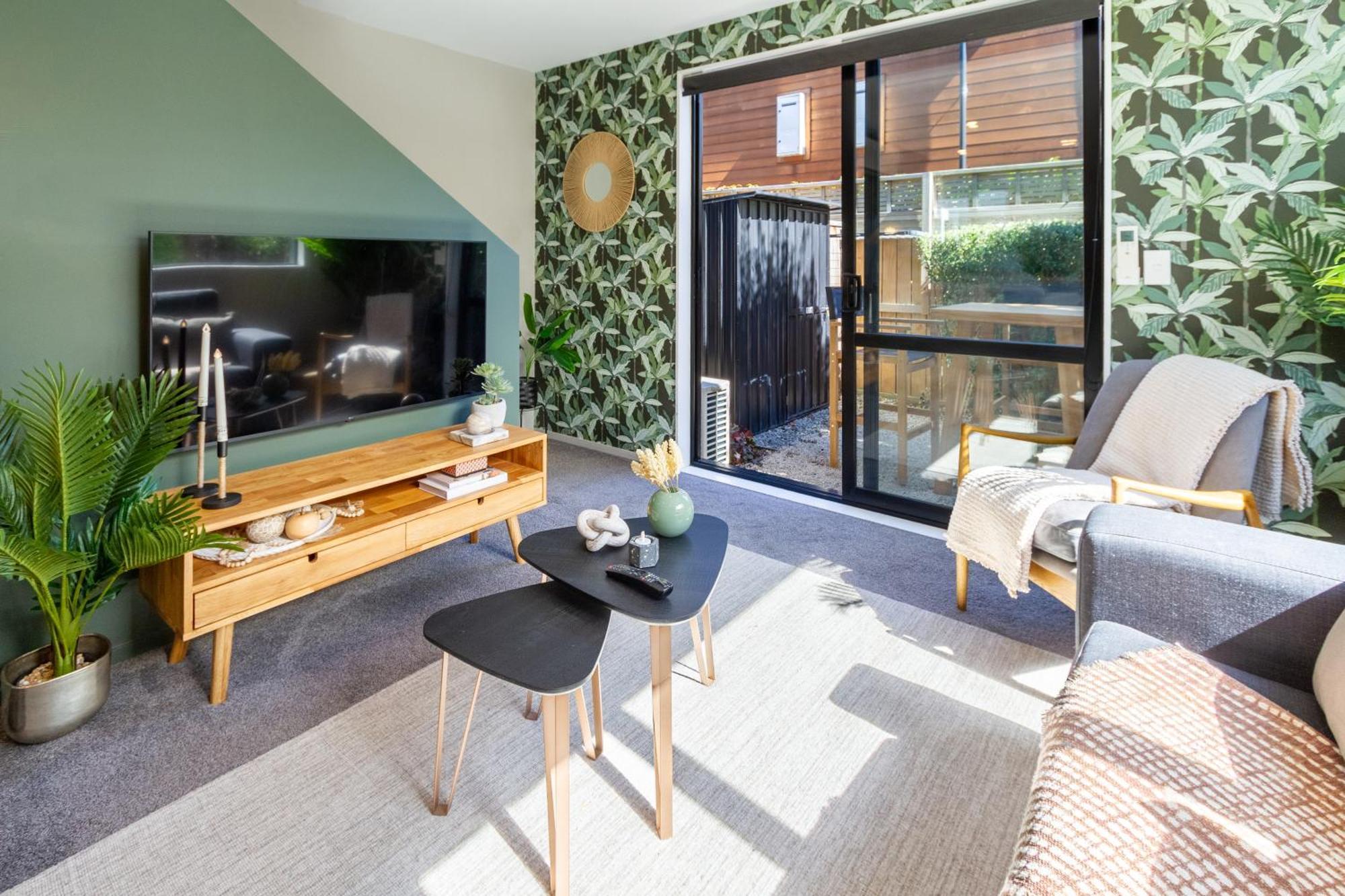 Latimer Square Luxe: 1Br W/ Sofa Bed Christchurch Eksteriør billede