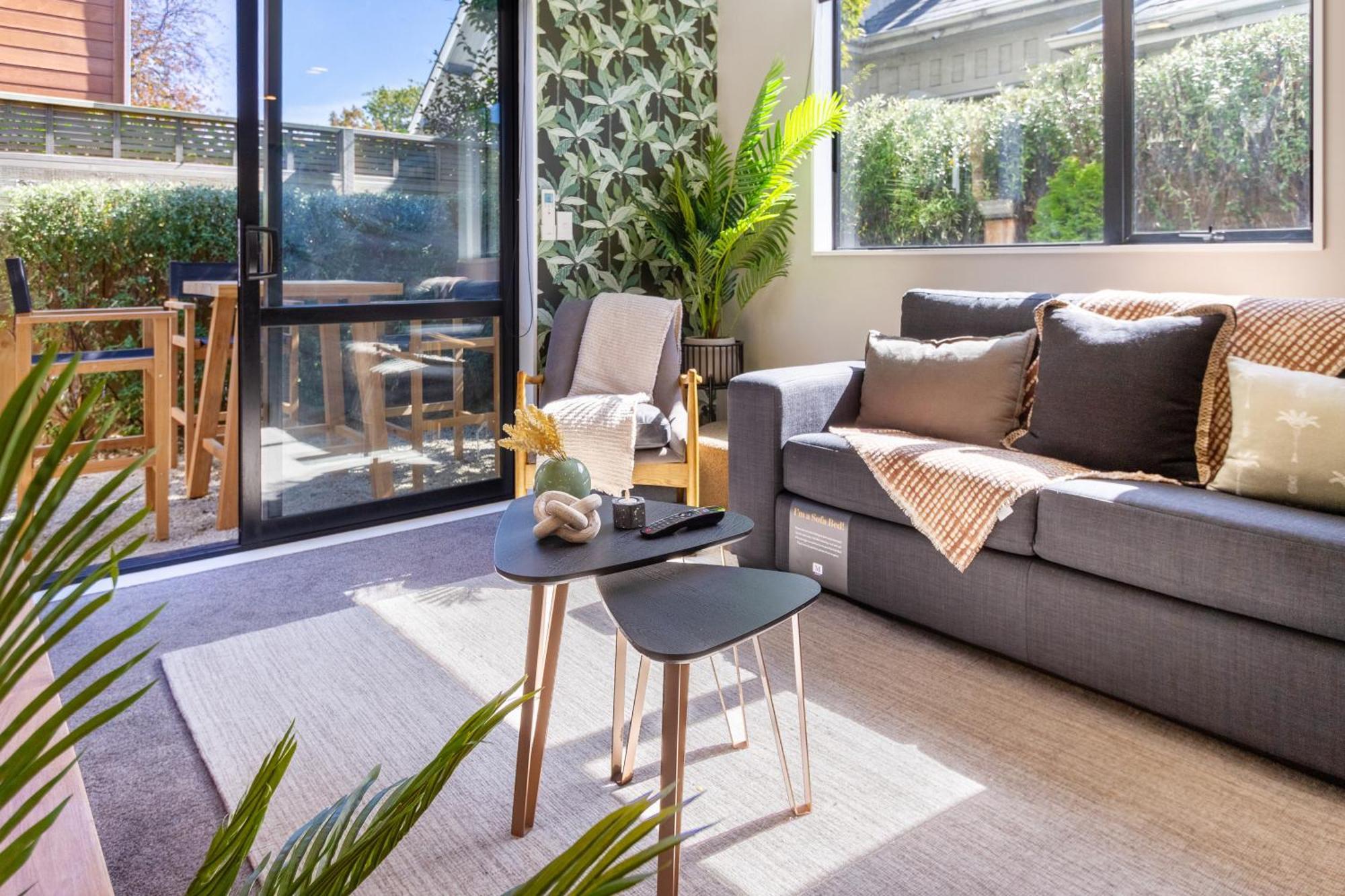 Latimer Square Luxe: 1Br W/ Sofa Bed Christchurch Eksteriør billede
