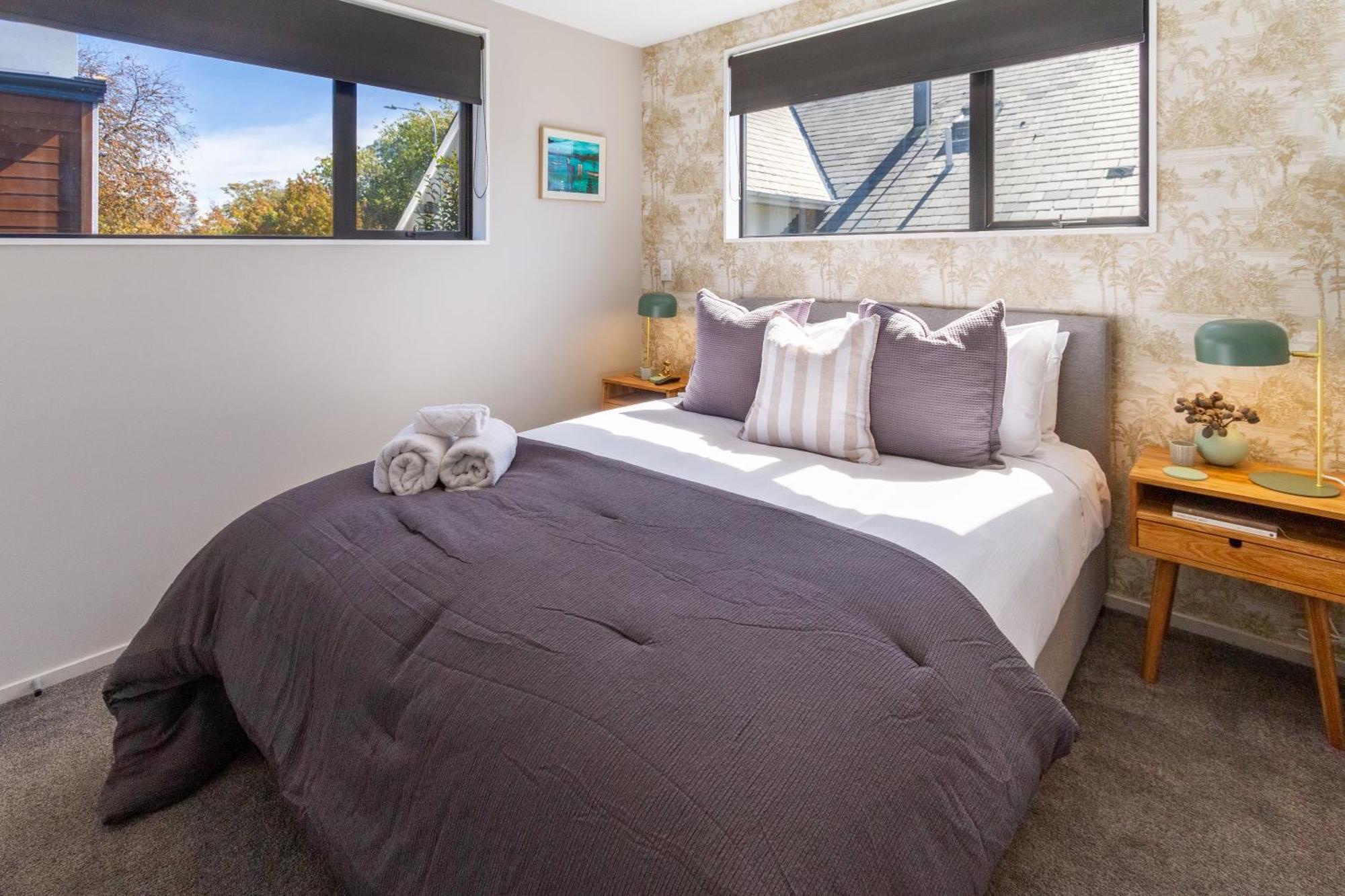 Latimer Square Luxe: 1Br W/ Sofa Bed Christchurch Eksteriør billede